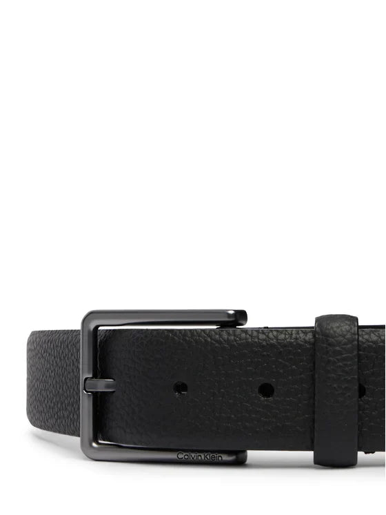 Calvin Klein cintura uomo in pelle martellata h3,5 nero LV04D7062G WCA Calvin Klein Accessori 
