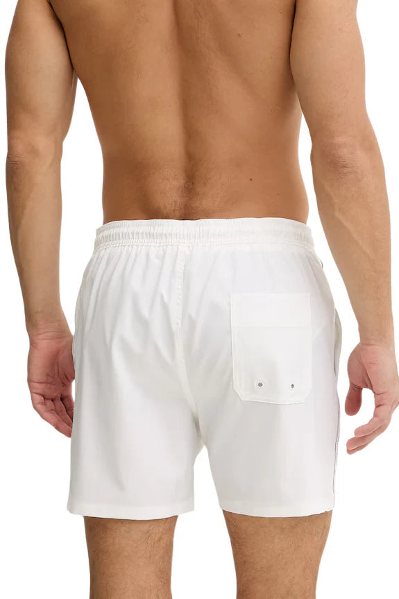 Calvin Klein boxer mare uomo con bande logate bianco LV00N61002 100 Calvin Klein Beachwear 