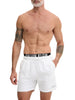 Calvin Klein boxer mare uomo con fascia logata bianco
