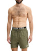 Calvin Klein boxer mare uomo con fascia logata verde militare