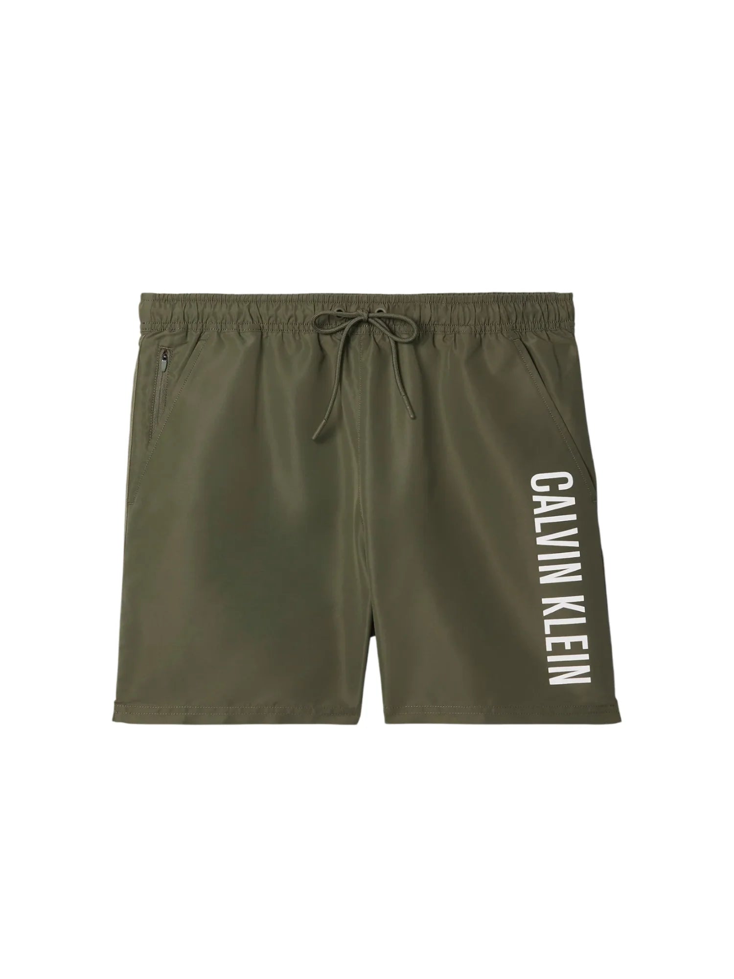 Calvin Klein boxer mare uomo con logo verde militare LV00N61047 PLI Calvin Klein Beachwear 