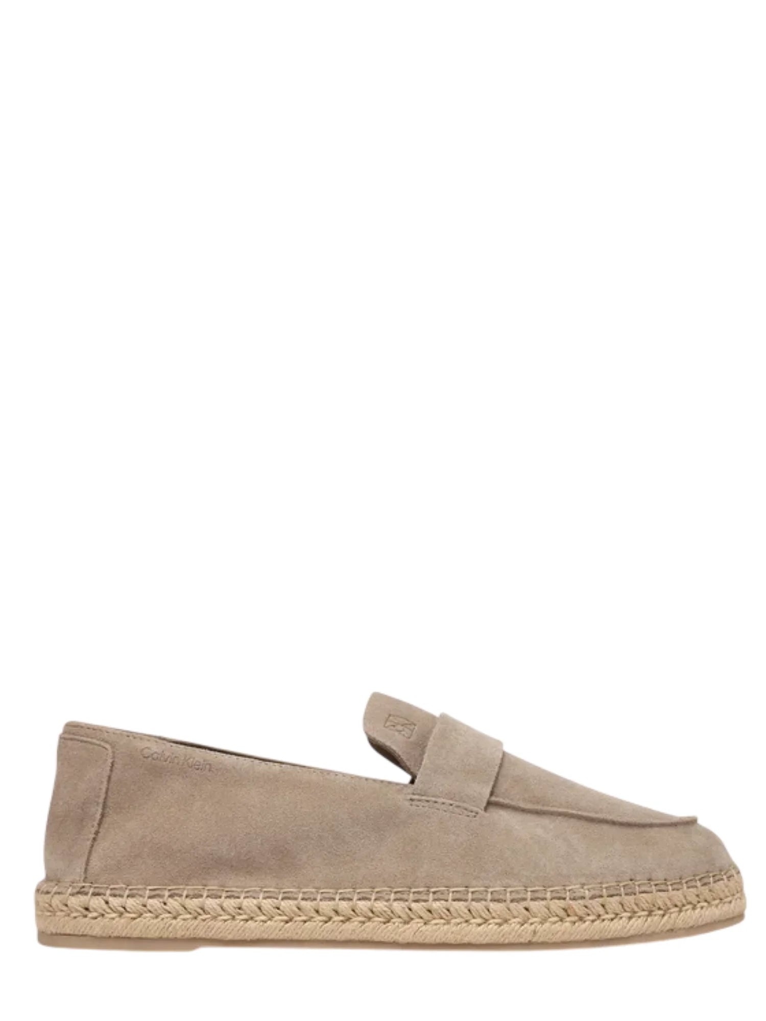 Calvin Klein espadrillas uomo in suede tortora HM0HM02072 PBO Calvin Klein Footwear 