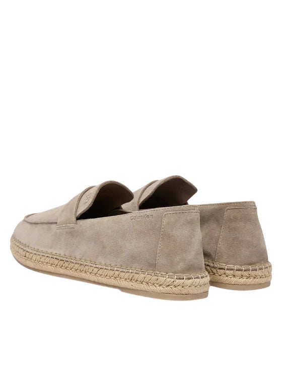 Calvin Klein espadrillas uomo in suede tortora HM0HM02072 PBO Calvin Klein Footwear 