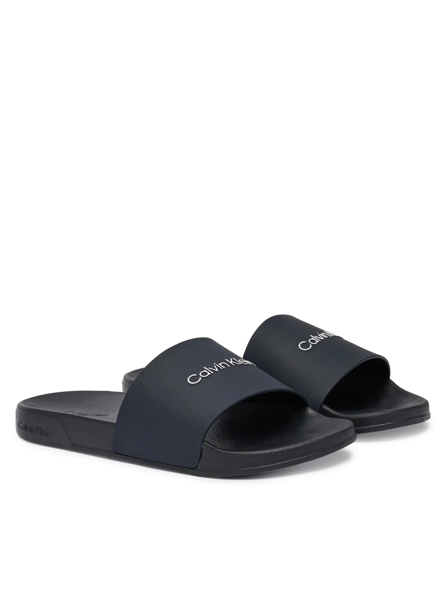 Calvin Klein ciabatte uomo con logo nero HM0HM02107 0GJ Calvin Klein Footwear 
