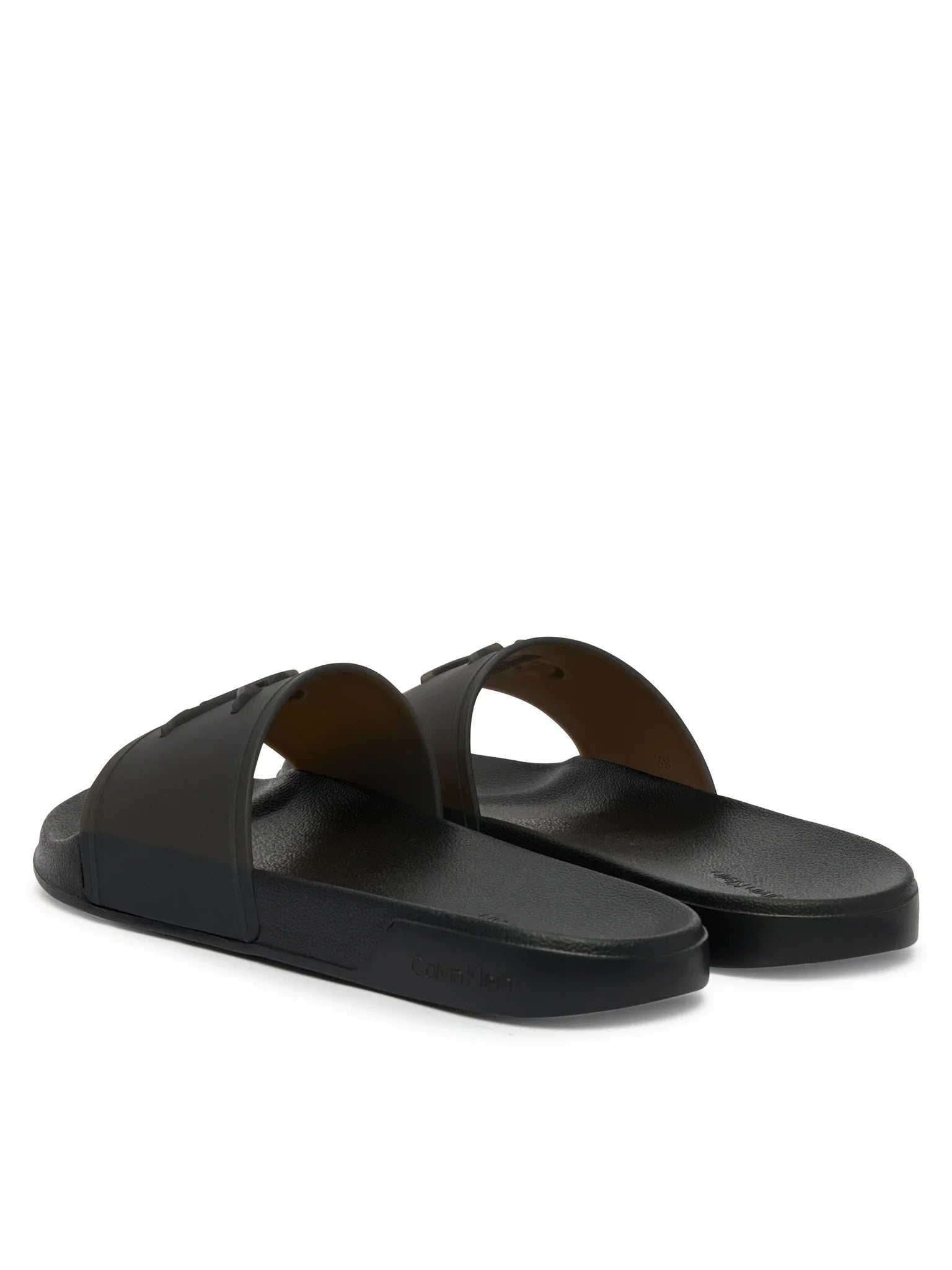 Calvin Klein ciabatte in gomma donna con logo nero HW0HW02959 0GJ Calvin Klein Footwear 