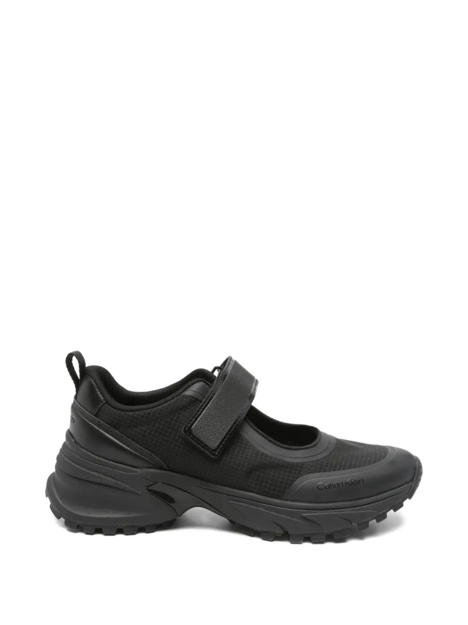 Calvin Klein sneakers donna Hike runner slip on con velcro nero HW0HW03141 0GJ Calvin Klein Footwear 