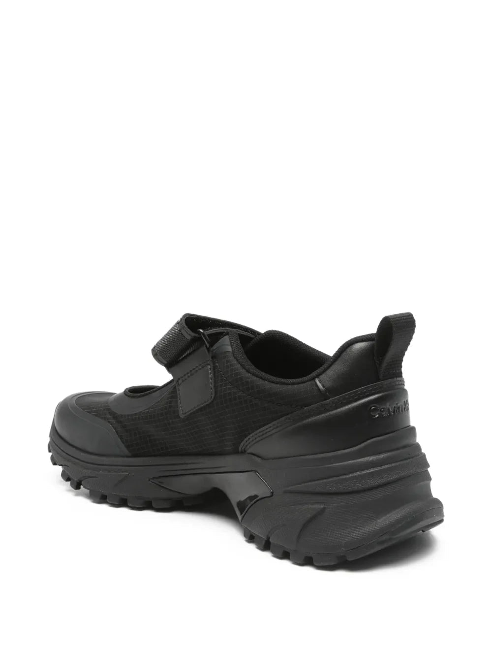 Calvin Klein sneakers donna Hike runner slip on con velcro nero HW0HW03141 0GJ Calvin Klein Footwear 