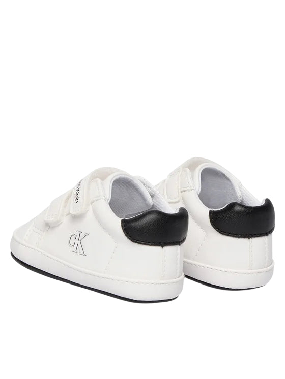 Calvin Klein scarpette neonato con velcro bianco V0B9-83273-1582 X002 Calvin Klein Footwear 