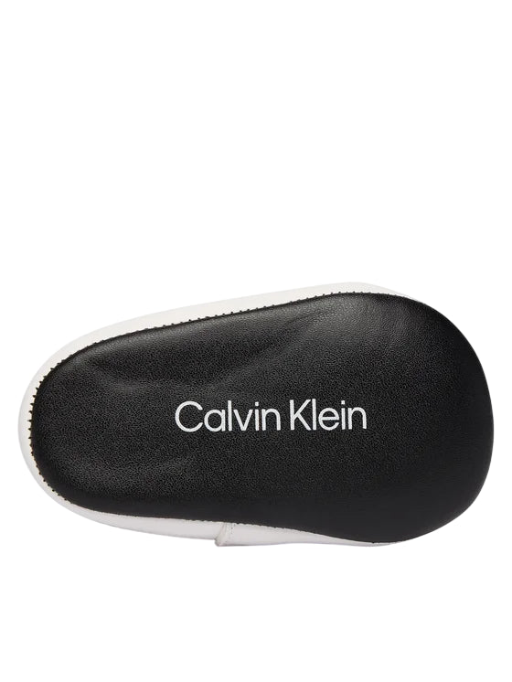Calvin Klein scarpette neonato con velcro bianco V0B9-83273-1582 X002 Calvin Klein Footwear 