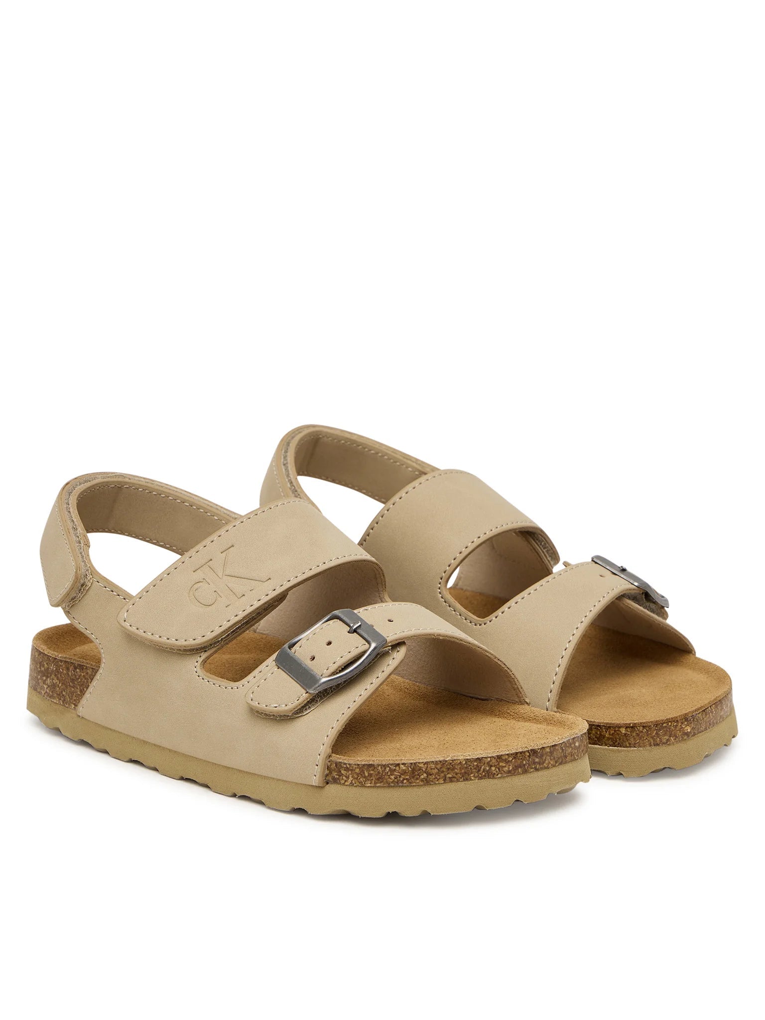 Calvin Klein Jeans sandali bambino con velcro beige V3X2-83328-0315 500 Calvin Klein Footwear 