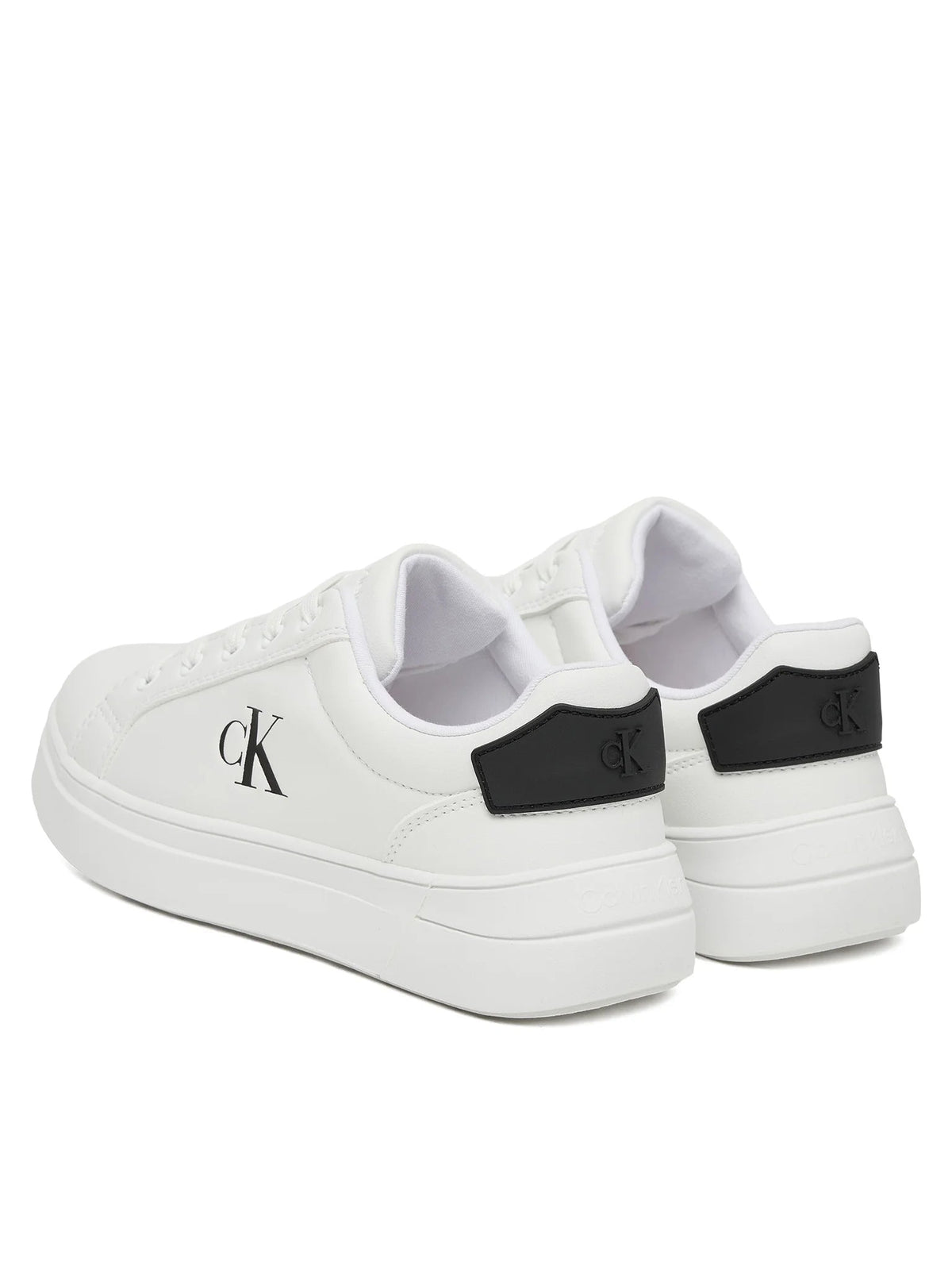 Calvin Klein Jeans sneakers bambino in ecopelle bianco V3X9-83300-1355 X002 Calvin Klein Footwear 