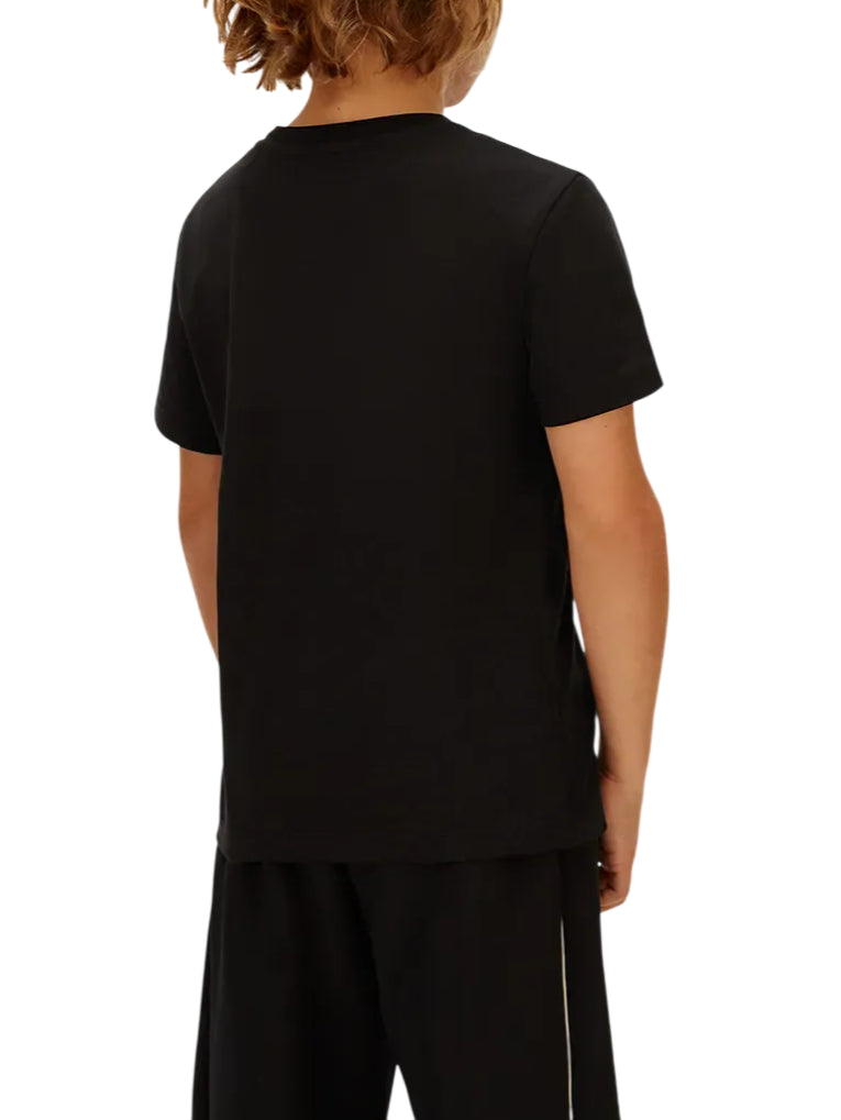 Calvin Klein Jeans T-shirt bambino con logo nero<BR/> IB0IB02608 BEH Calvin Klein Jeans 