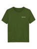 Calvin Klein Jeans T-shirt bambino con logo verde