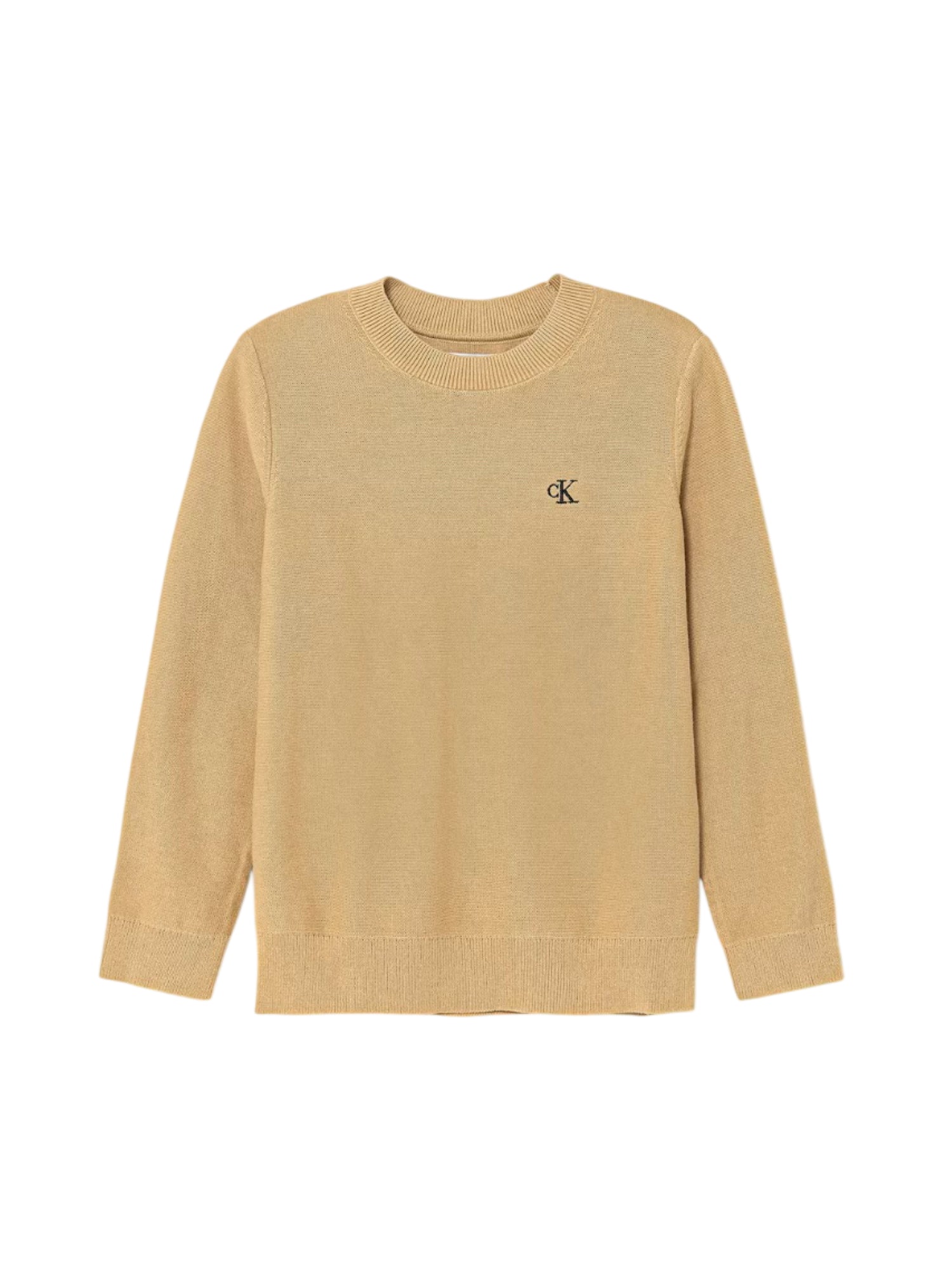 Calvin Klein Jeans maglia bambino in cotone beige IB0IB02641 ACA Calvin Klein Jeans 