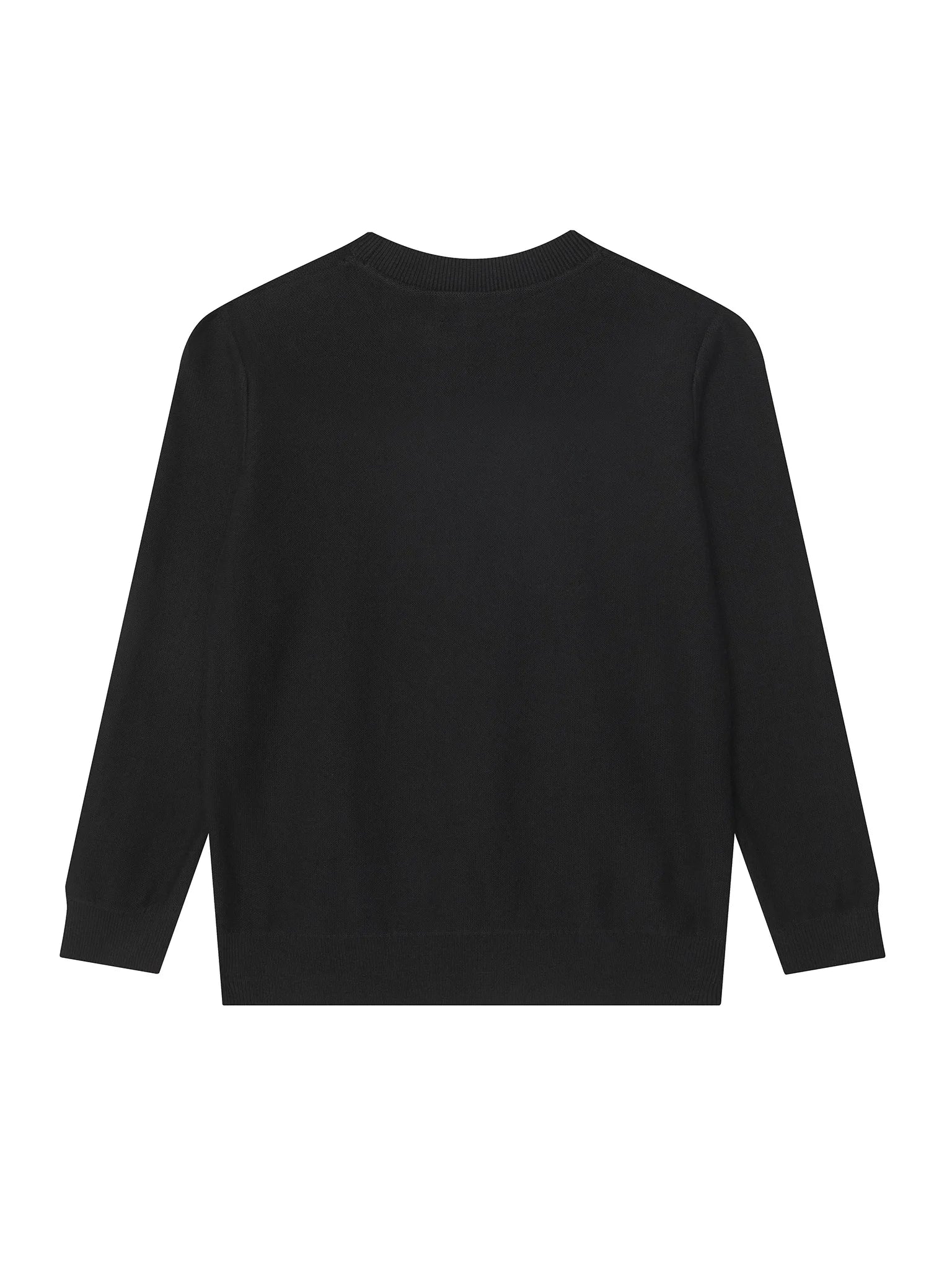Calvin Klein Jeans maglia basic bambino in cotone nero IB0IB02641 BEH Calvin Klein Jeans 