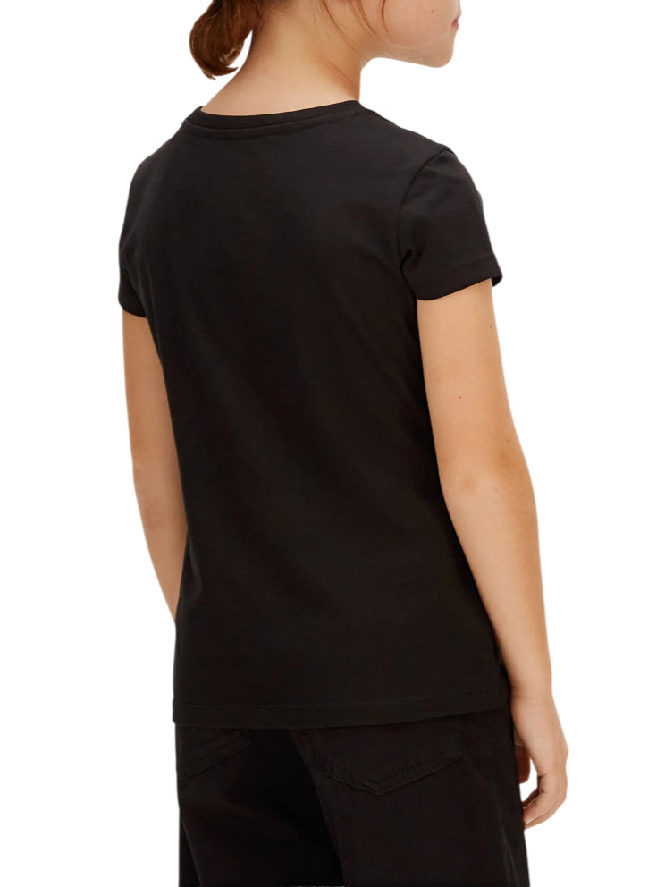 Calvin Klein Jeans T-shirt bambina manica corta nero IG0IG03061 BEH Calvin Klein Jeans 