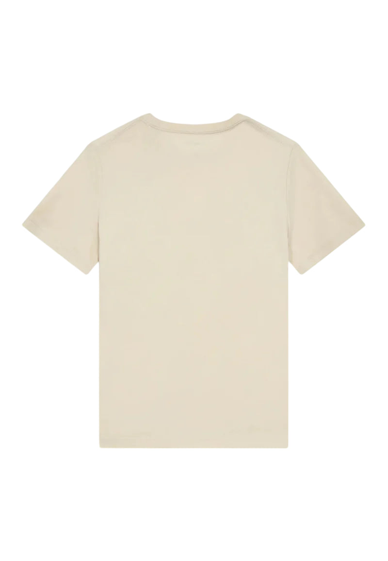 Calvin Klein Jeans T-shirt bambina manica corta ecrù IU0IU00715 PGB Calvin Klein Jeans 