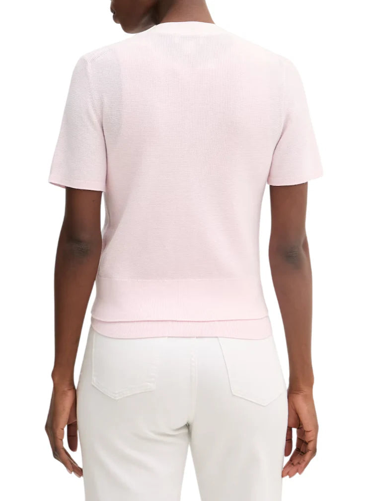Calvin Klein set coordinato cardigan e top donna in maglia rosa LV047F353G 8Z6 Calvin Klein Jeans 