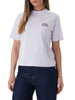 Calvin Klein Jeans T-shirt manica corta con logo ricamato lilla