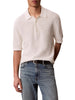 Calvin Klein Jeans polo uomo manica corta panna