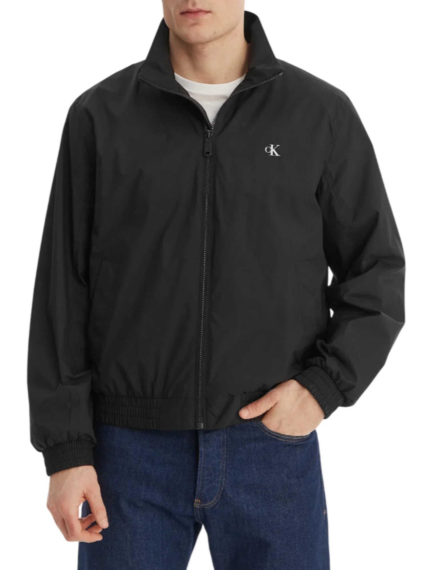 Calvin Klein Jeans giubbino leggero antivento impermeabile uomo LV04RF520G UB1 Calvin Klein Jeans 