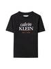 Calvin Klein Jeans T-shirt unisex bambino con logo nero