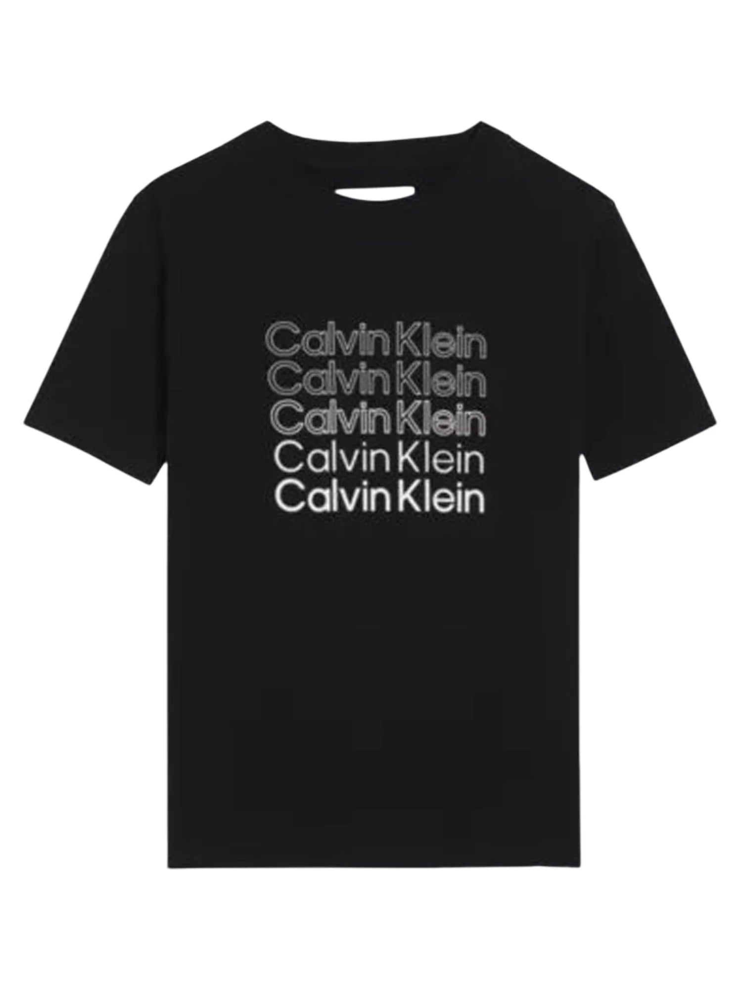 Calvin Klein Jeans T-shirt uomo manica corta con logo nero LVCKSJA10B BEH Calvin Klein Jeans 