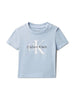 Calvin Klein Jeans T-shirt unisex neonato manica corta celeste
