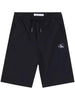 Calvin Klein Jeans bermuda bambino in cotone nero