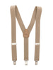 Colori Chiari bretelle bambino beige