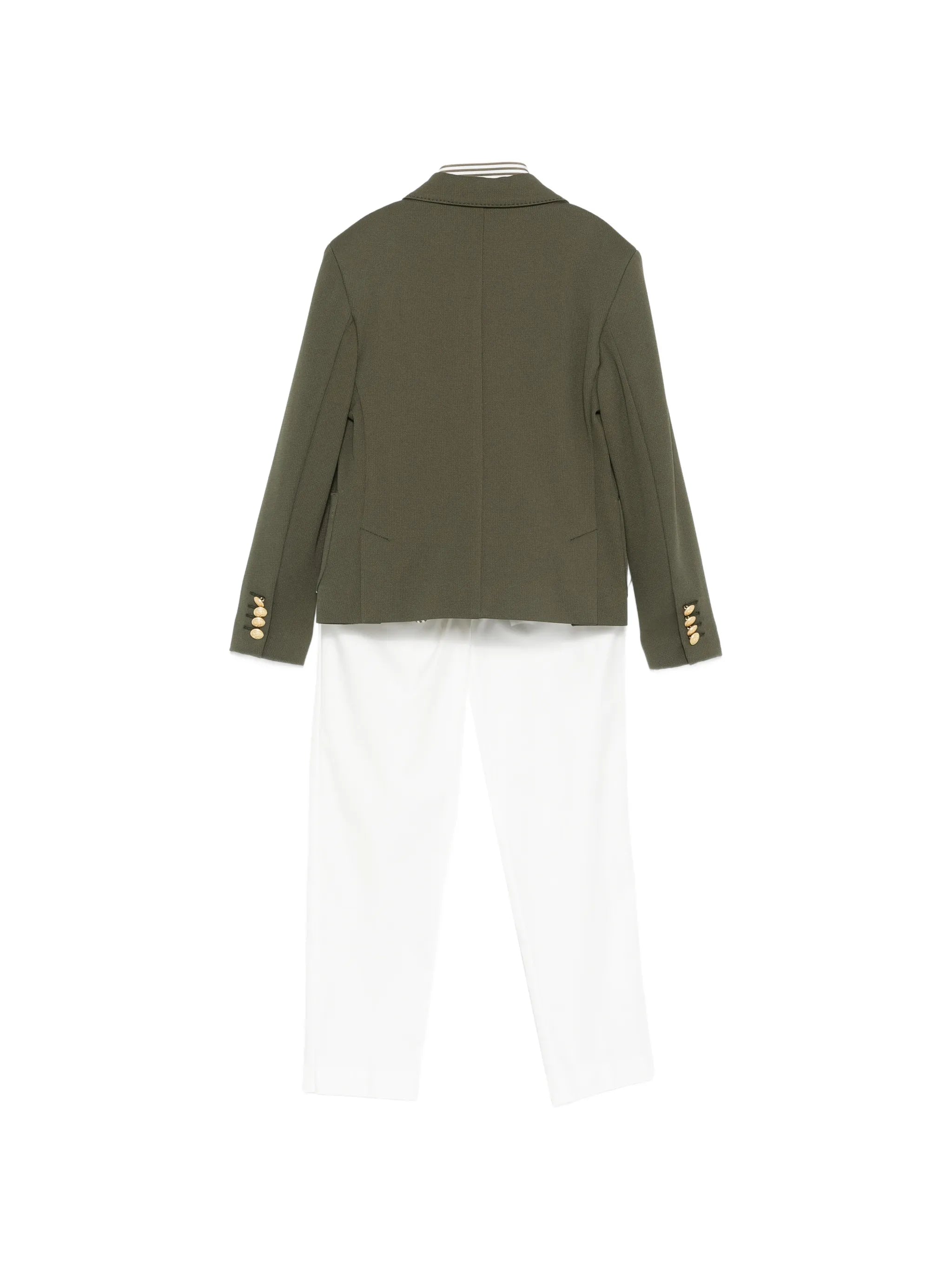 Colori Chiari completo elegante giacca pantaloni camicia verde bianco MJ508369-4906 39 COLORICHIARI 