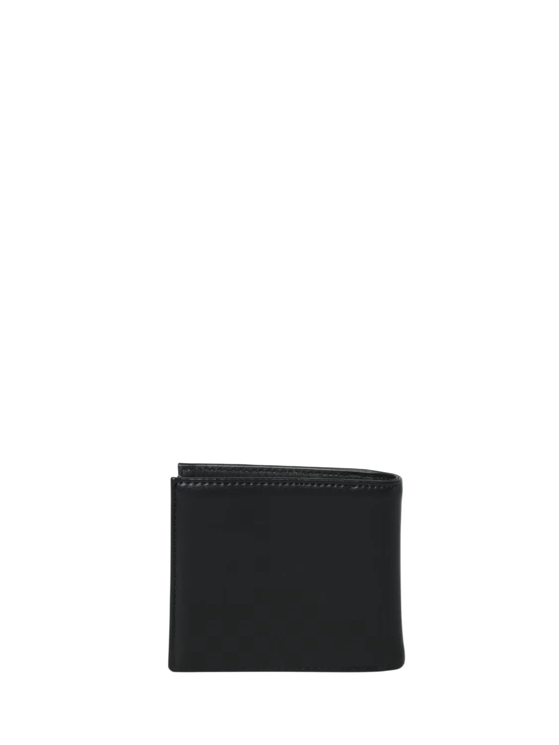 County of Milan portafogli uomo in ecopelle con logo nero COMAS260385 BLACK-WHITE COUNTY OF MILAN 