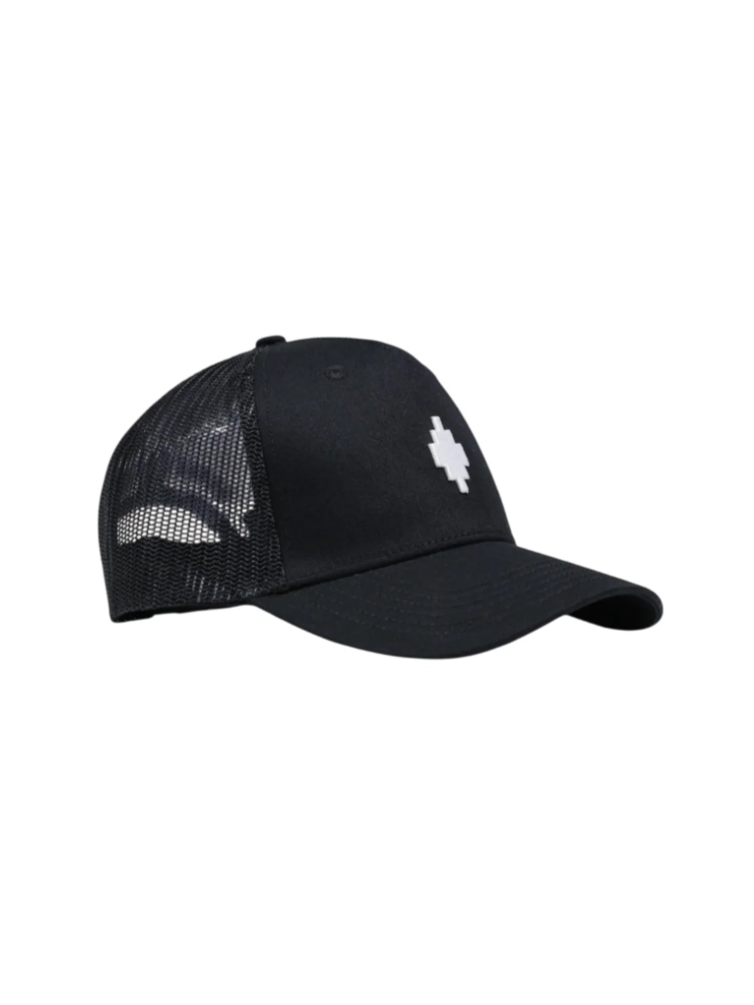 County of Milan cappello con visiera uomo con logo nero COMAS260484 BLACK-WHITE COUNTY OF MILAN 