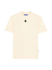 County of Milan T-shirt bambino manica corta stampa iconica panna