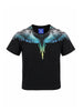 County of Milan T-shirt bambino manica corta stampa iconica nero