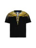 County of Milan T-shirt manica corta bambino stampa iconica nero