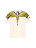 County of Milan T-shirt manica corta bambino stampa iconica panna