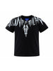 County of Milan T-shirt bambino con stampa iconica nero
