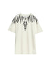 County of Milan T-shirt bambino con stampa iconica panna