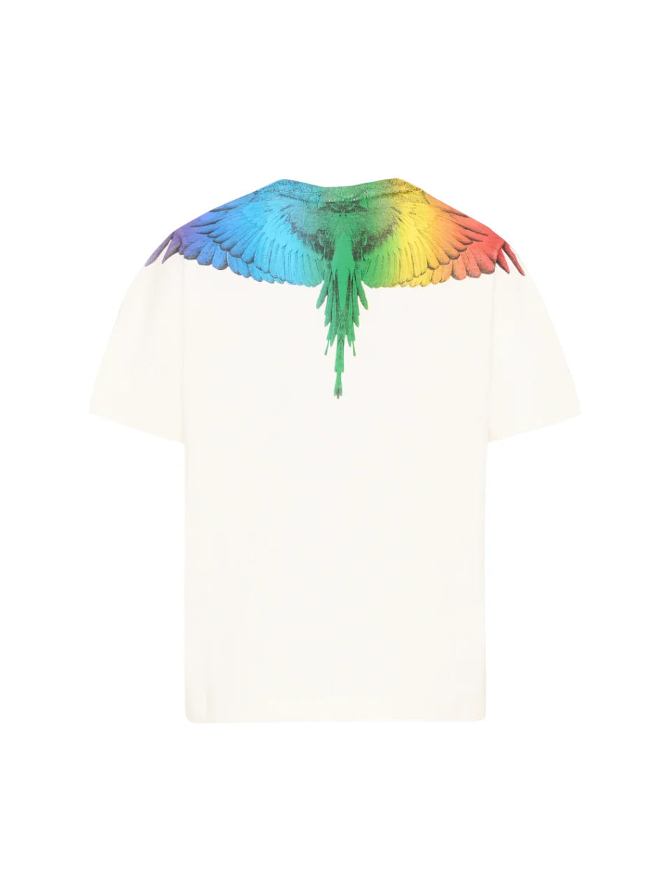 County of Milan T-shirt bambino con stampa iconica panna S6CMJBTH028 412 COUNTY OF MILAN KIDS 