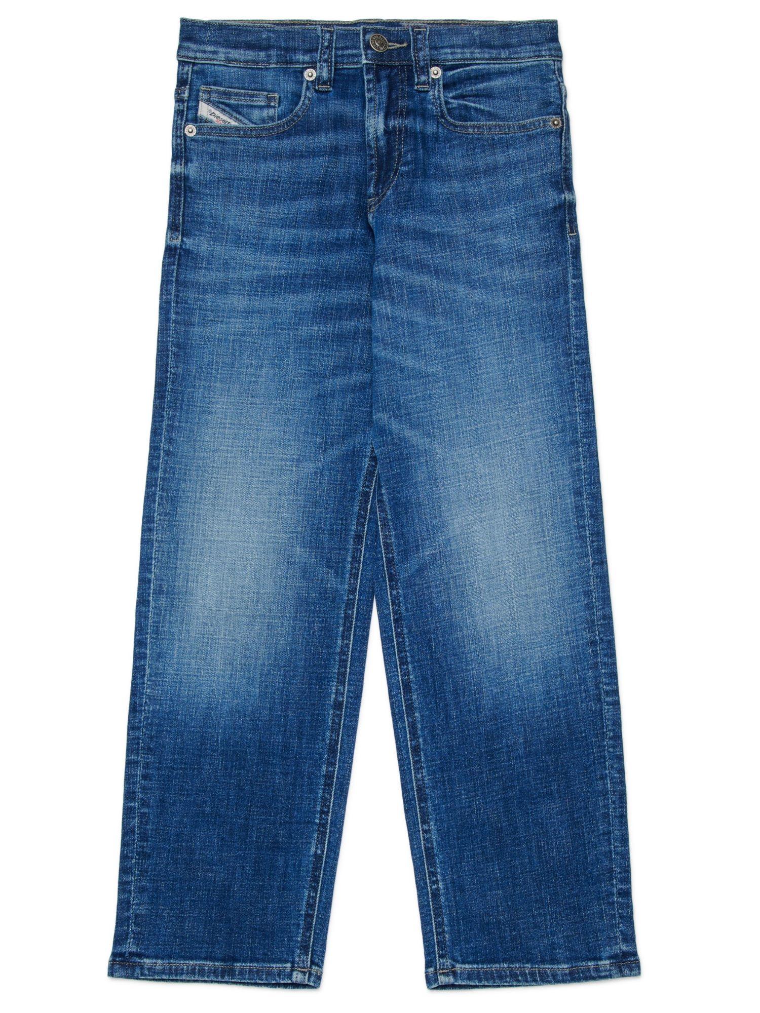 Diesel jeans bambino wide leg lavaggio blu J02344-KXBSC K01 DIESEL 