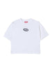 Diesel T-shirt Tixan manica corta bianco
