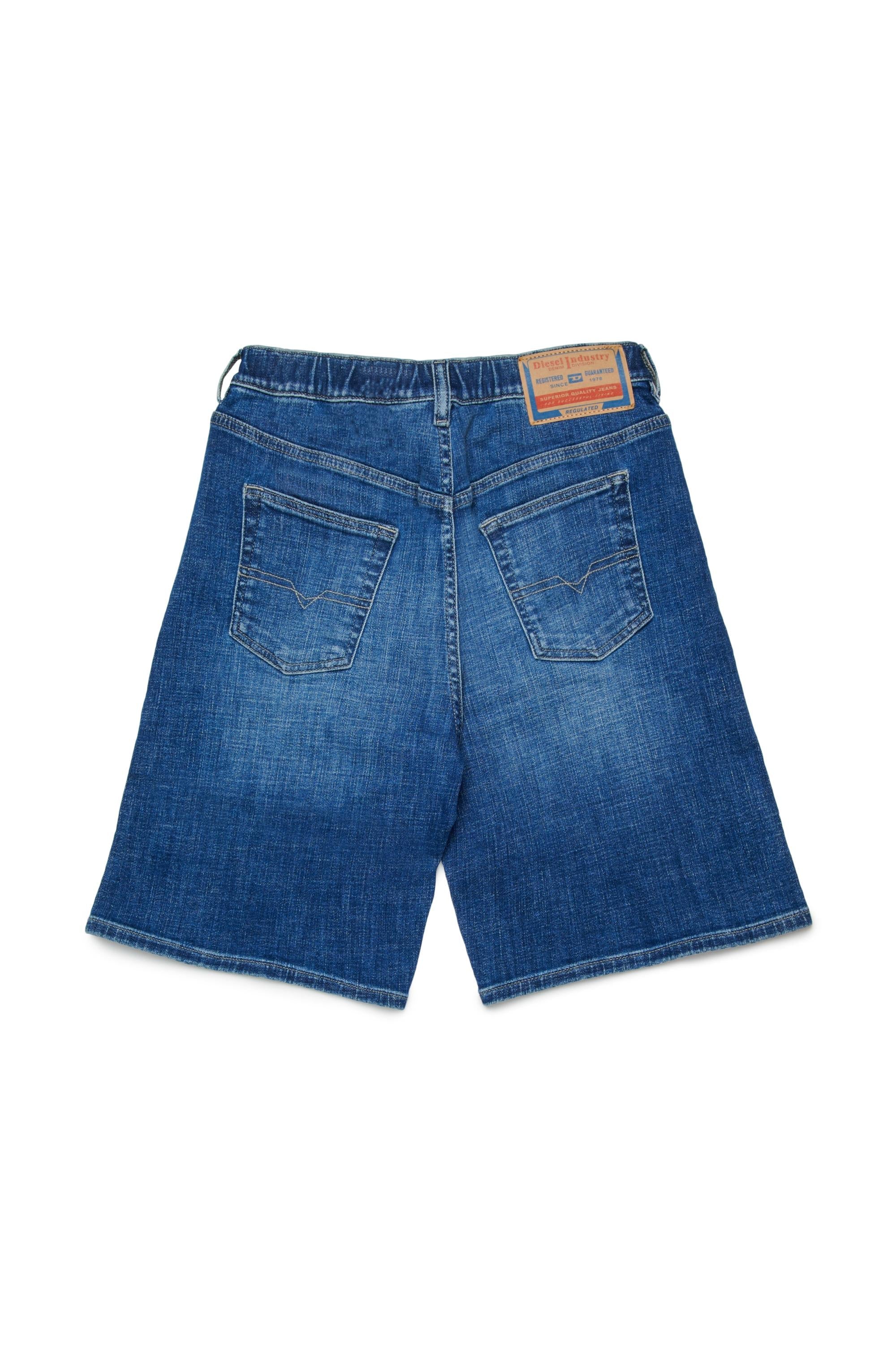 Diesel bermuda in denim bambino lavaggio blu J02548-KXBSC K01 DIESEL 