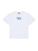 Diesel T-shirt manica corta bambino bianco