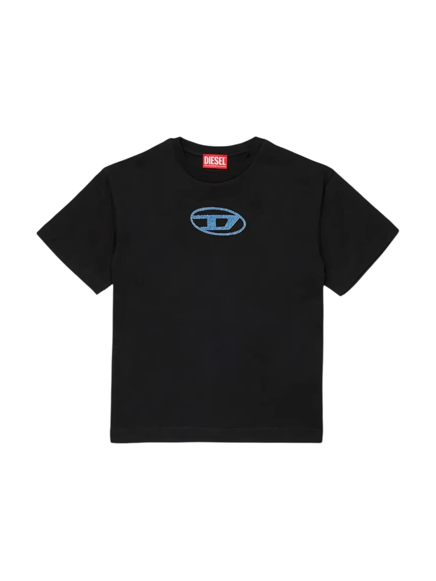Diesel T-shirt manica corta bambino nero J02590-0GRAI K900 DIESEL 