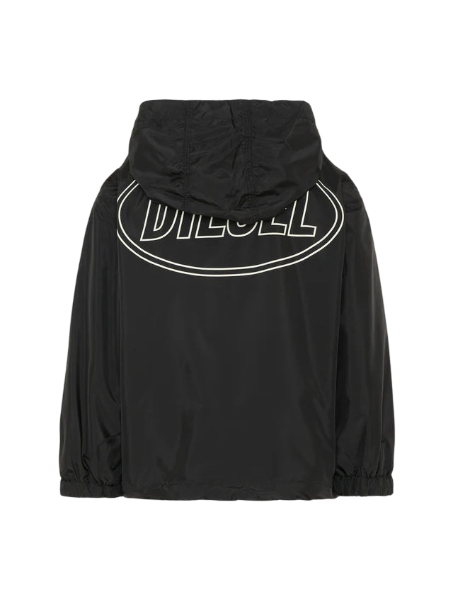 Diesel giubbino antivento con cappuccio bambino nero J02645-KXBSF K900 DIESEL 
