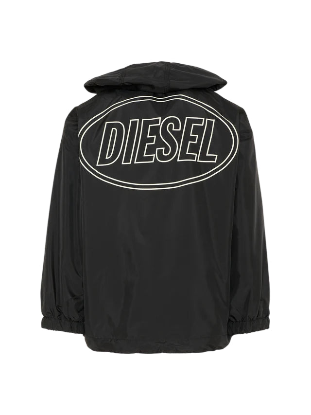Diesel giubbino antivento con cappuccio bambino nero J02645-KXBSF K900 DIESEL 