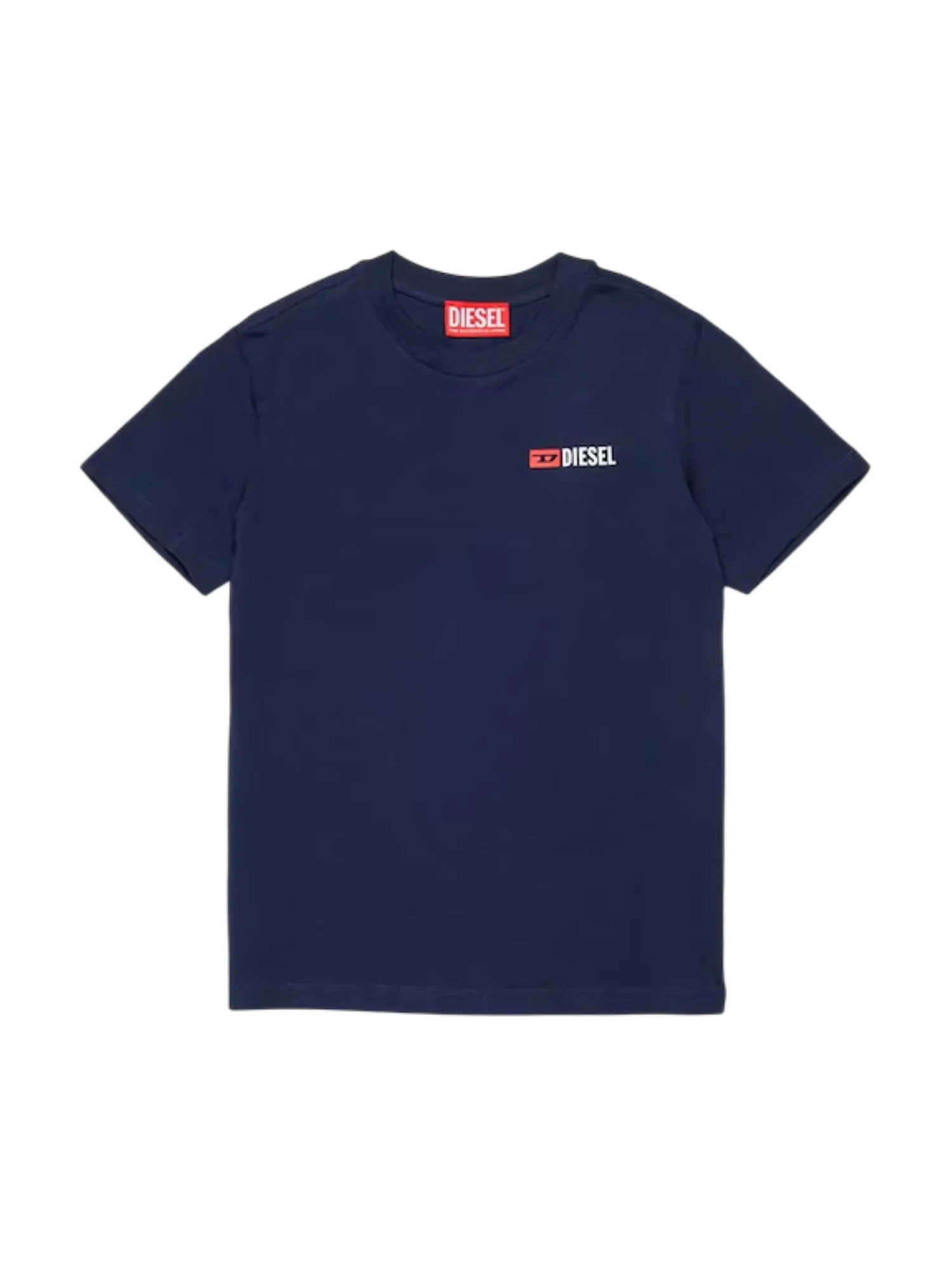 Diesel T-shirt bambino Utrim in cotone stretch blu J02691-KYATR K8AT DIESEL 