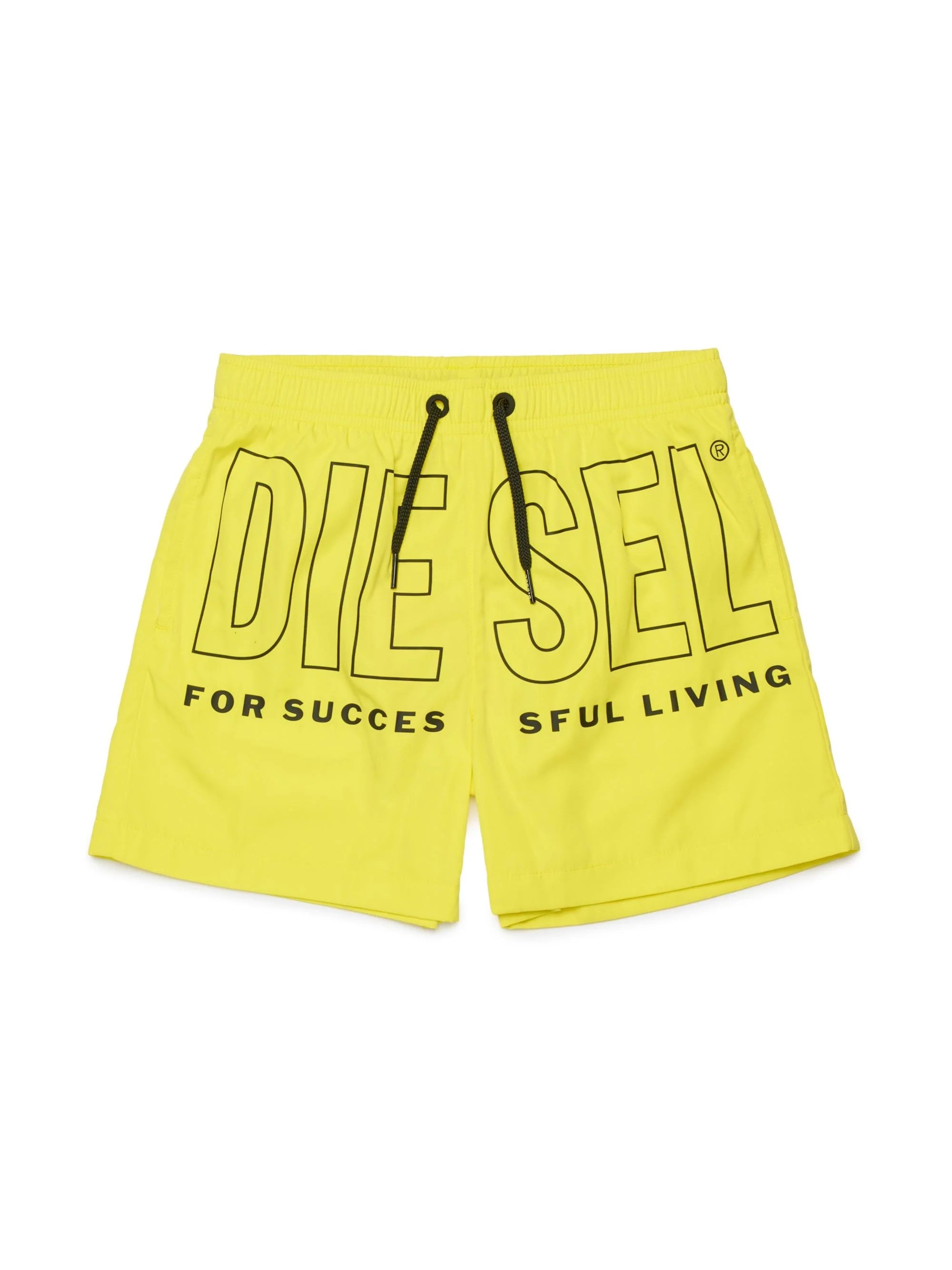 Diesel boxer mare bambino con logo giallo J02699-KXBPB K217 DIESEL 