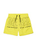 Diesel boxer mare bambino con logo giallo